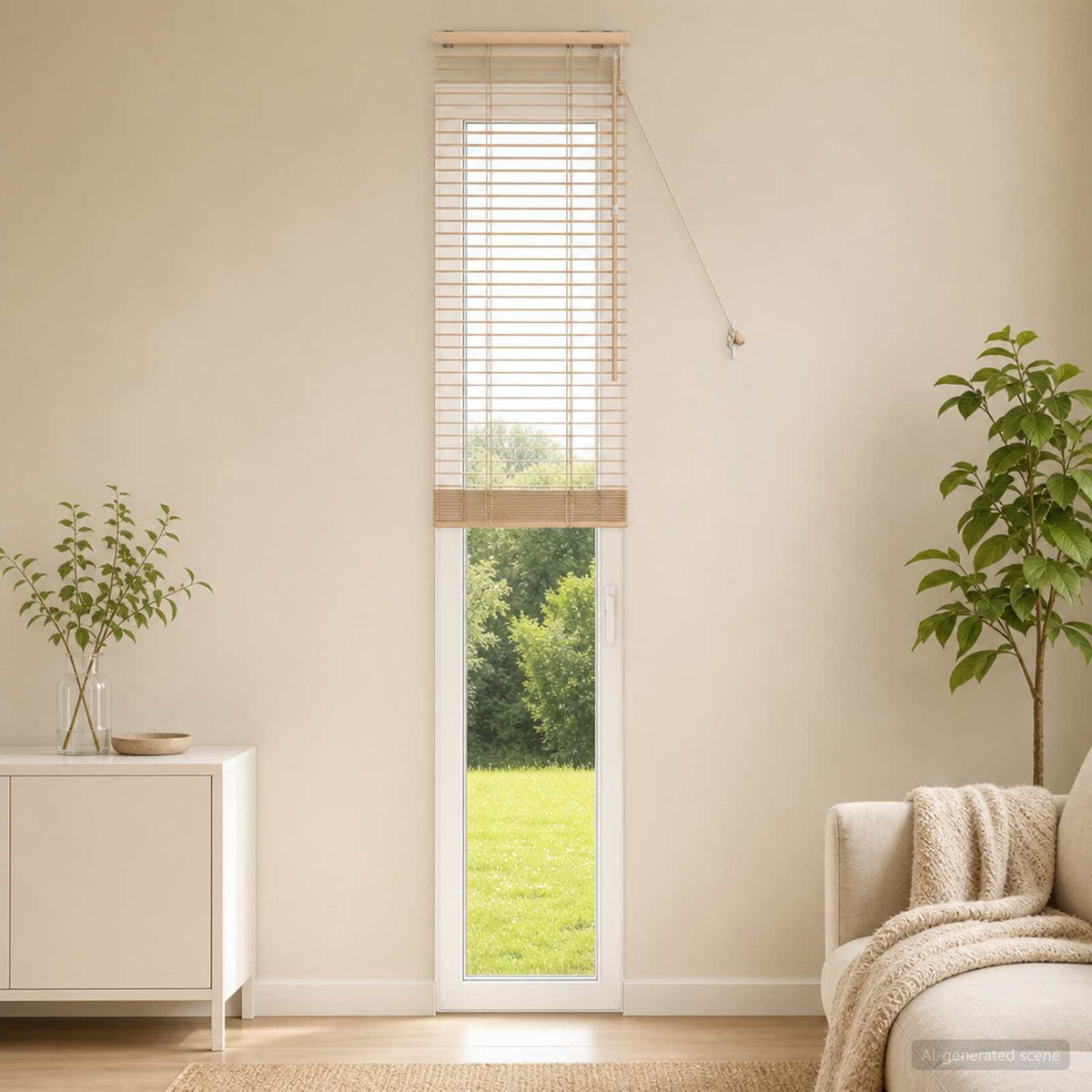 Vidaxl venetiaanse jaloezie eiken look 40 x 250 cm 35 mm