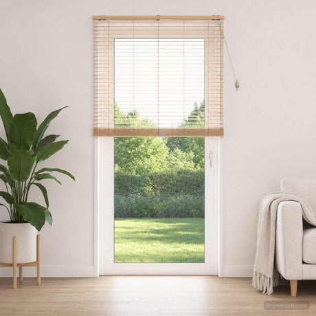 Vidaxl venetiaanse jaloezie eiken look 125 x 250 cm 35 mm