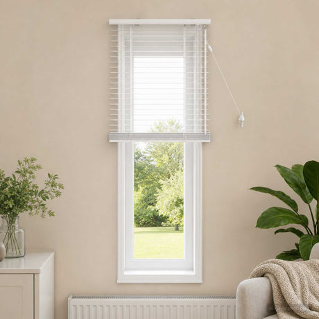 Vidaxl venetiaanse jaloezie wit 55 x 130 cm 35 mm