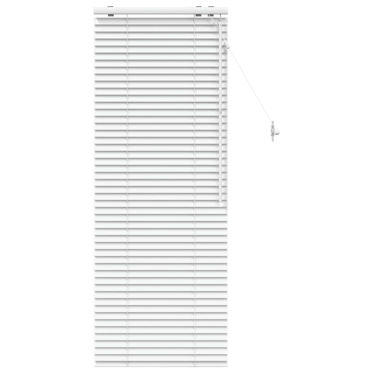 Vidaxl venetiaanse jaloezie wit 60 x 160 cm 35 mm