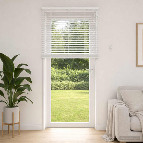 Vidaxl venetiaanse jaloezie wit 70 x 250 cm 35 mm