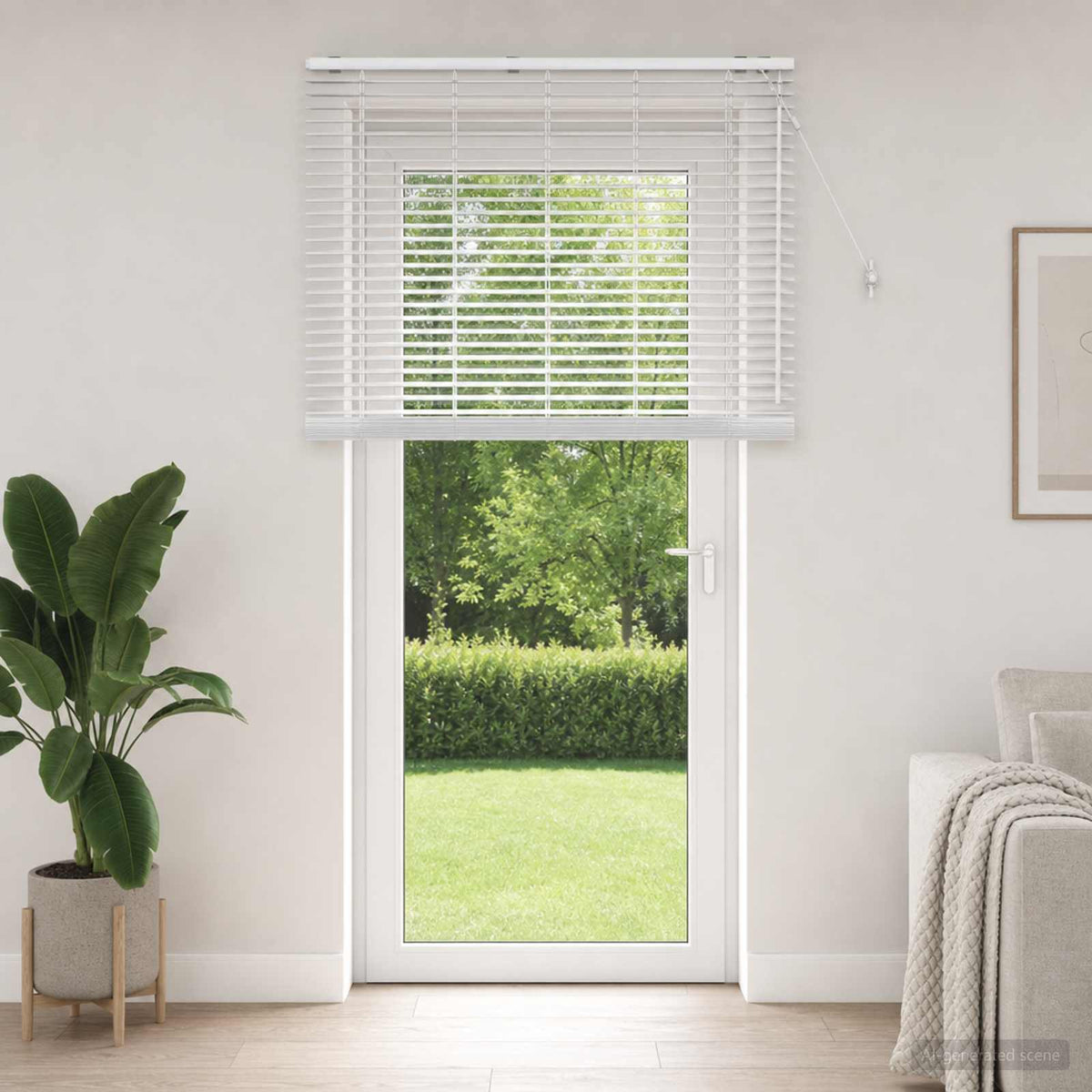 Vidaxl venetiaanse jaloezie wit 135 x 250 cm 35 mm