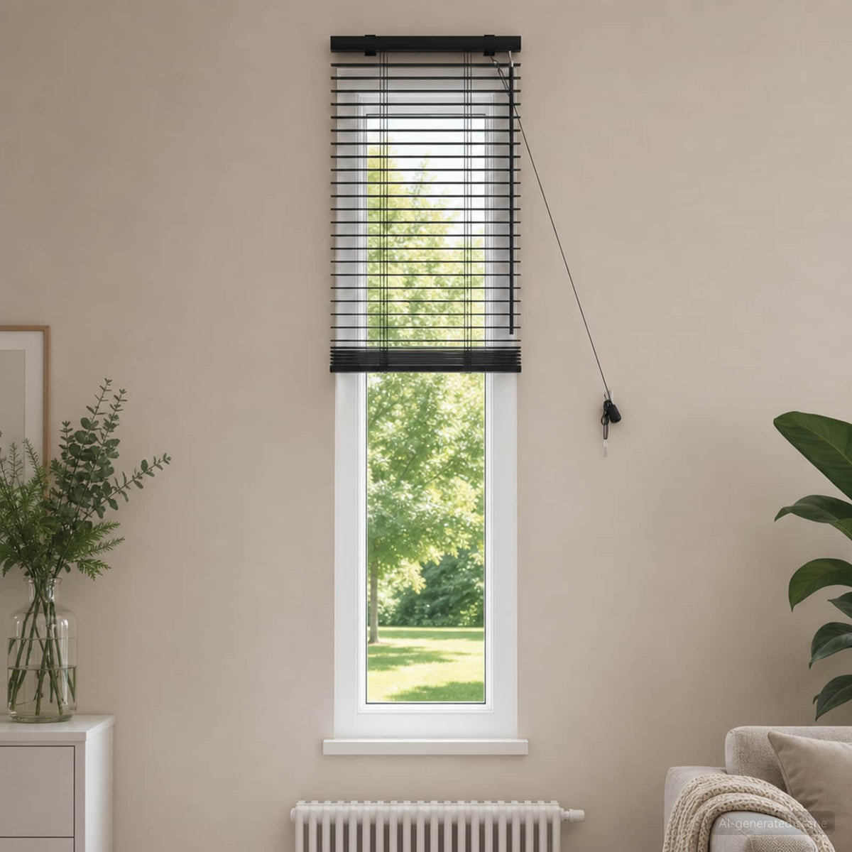 Vidaxl venetiaanse jaloezie zwart 40 x 160 cm 35 mm
