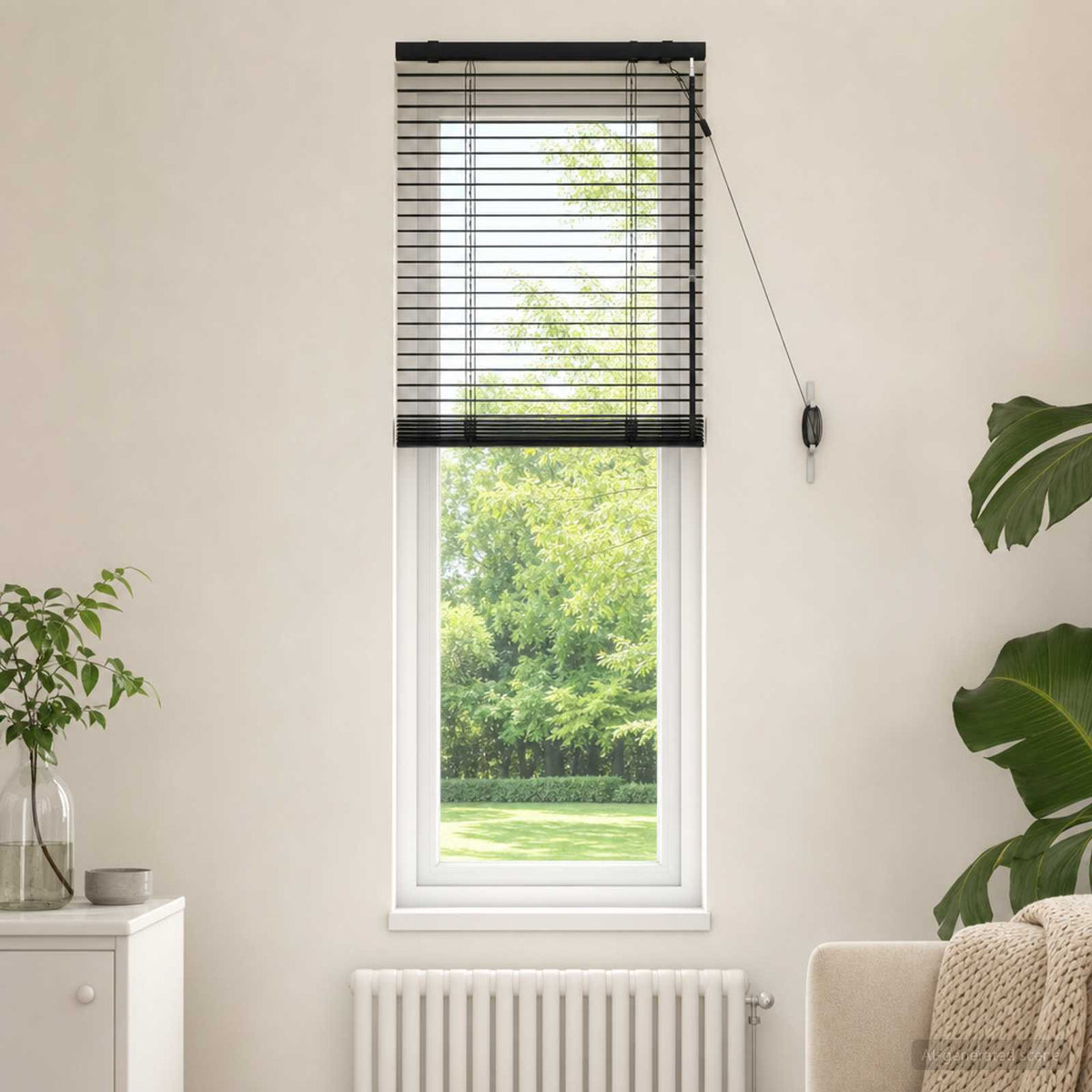 Vidaxl venetiaanse jaloezie zwart 55 x 160 cm 35 mm