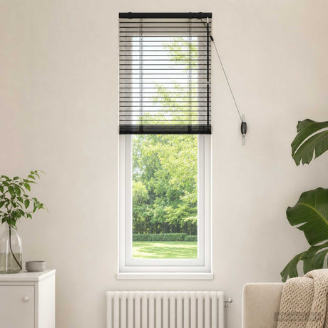 Vidaxl venetiaanse jaloezie zwart 55 x 160 cm 35 mm