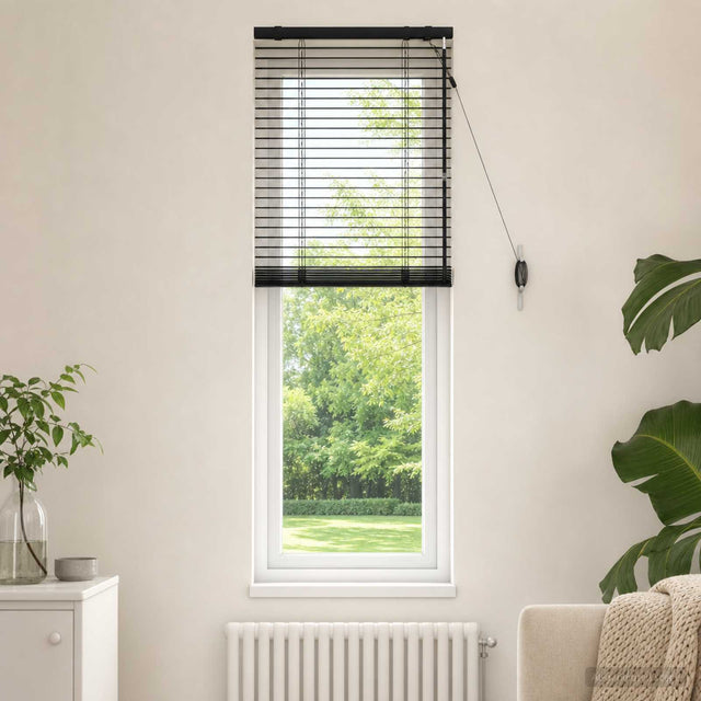 Vidaxl venetiaanse jaloezie zwart 55 x 160 cm 35 mm