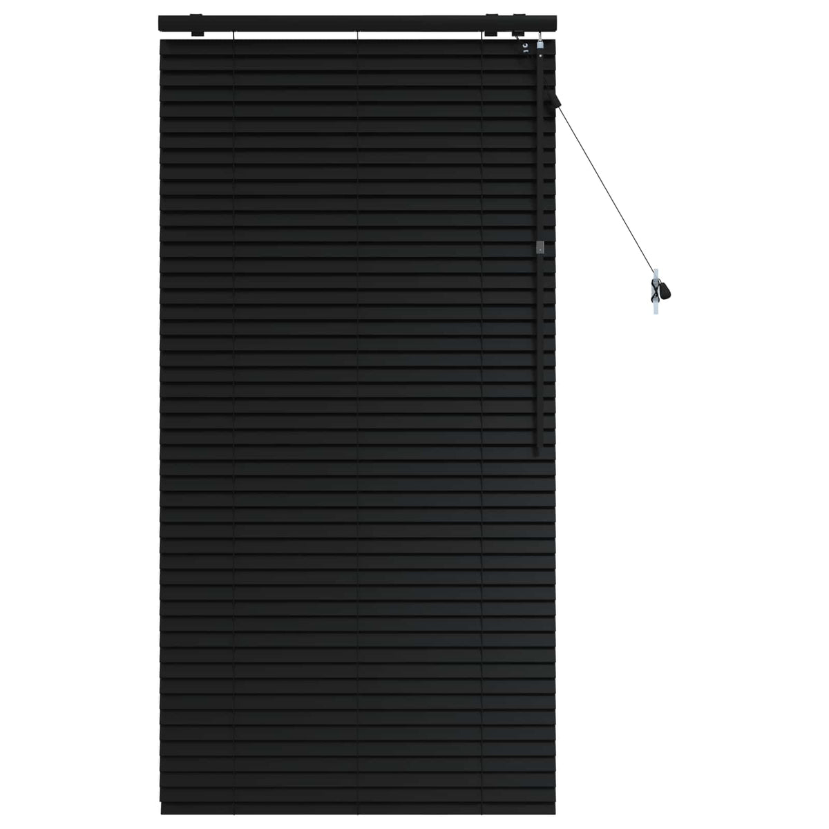 Vidaxl venetiaanse jaloezie zwart 70 x 160 cm 35 mm