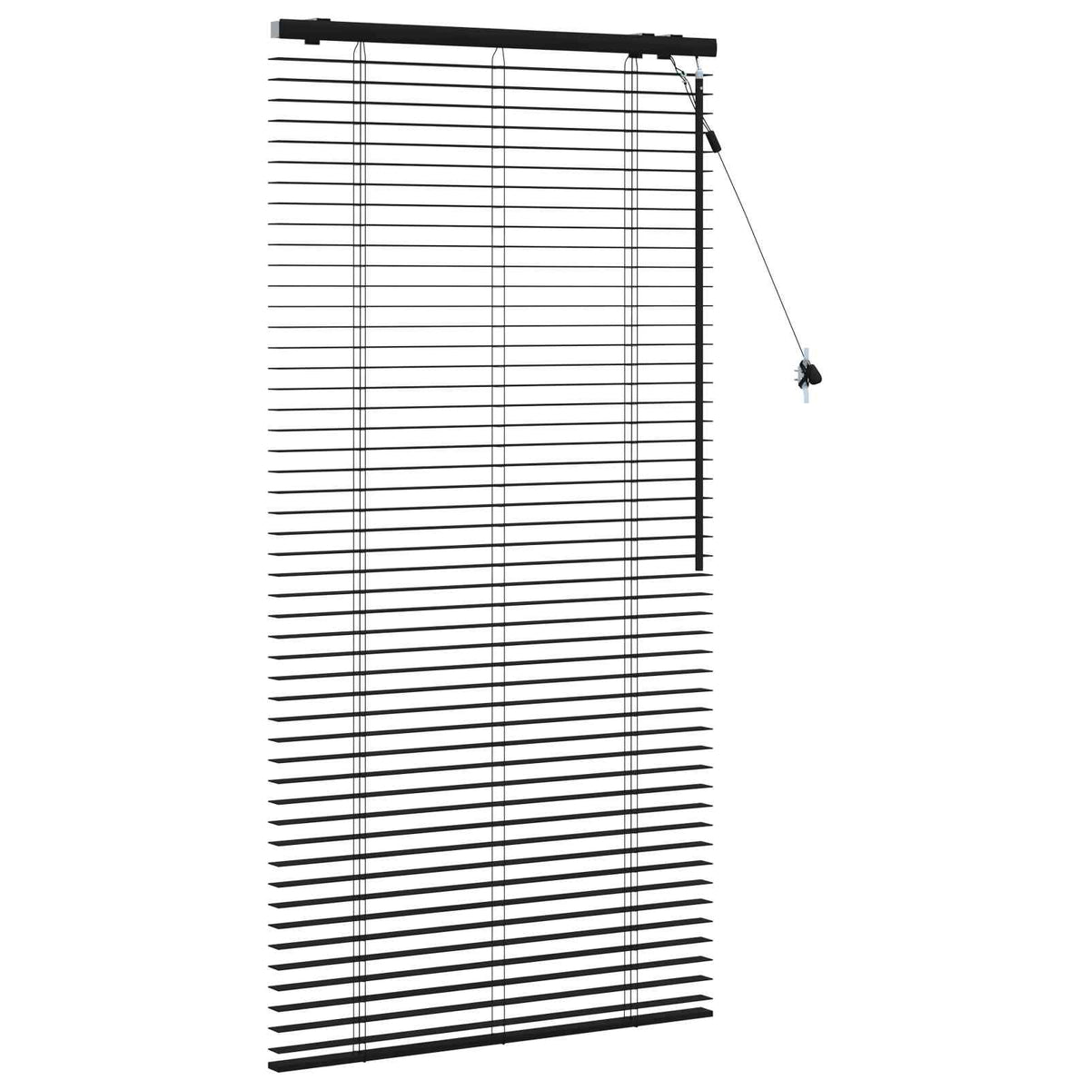 Vidaxl venetiaanse jaloezie zwart 80 x 160 cm 35 mm