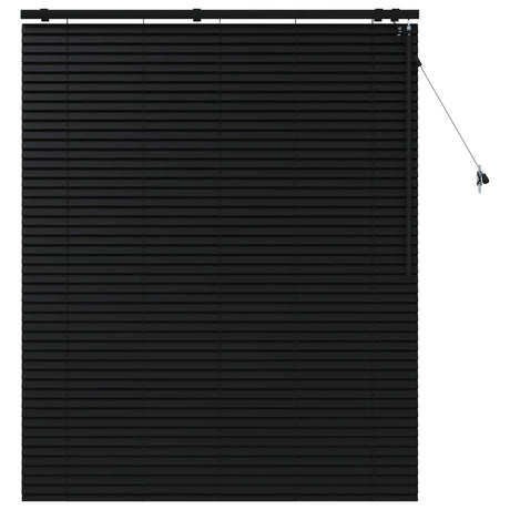 Vidaxl venetiaanse jaloezie zwart 130 x 160 cm 35 mm