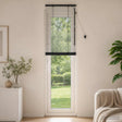 Vidaxl venetiaanse jaloezie zwart 65 x 250 cm 35 mm