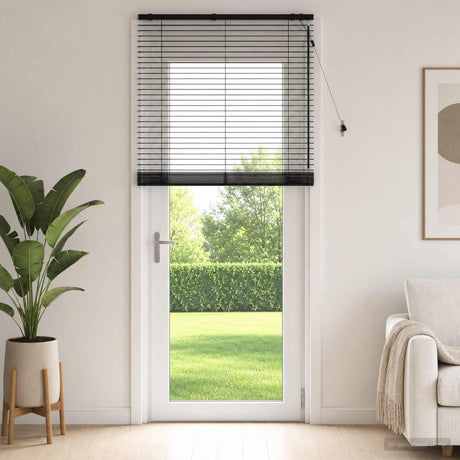 Vidaxl venetiaanse jaloezie zwart 100 x 250 cm 35 mm