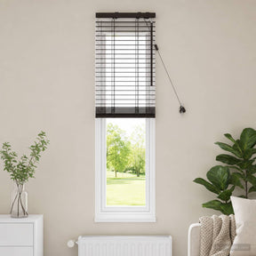 Vidaxl venetiaanse jaloezie donkerbruin 40 x 130 cm 35 mm