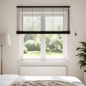 Vidaxl venetiaanse jaloezie donkerbruin 125 x 130 cm 35 mm
