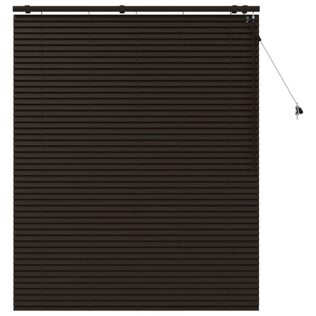 Vidaxl venetiaanse jaloezie donkerbruin 140 x 160 cm 35 mm