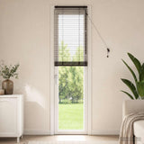 Vidaxl venetiaanse jaloezie donkerbruin 40 x 250 cm 35 mm