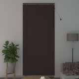 Vidaxl venetiaanse jaloezie donkerbruin 110 x 250 cm 35 mm