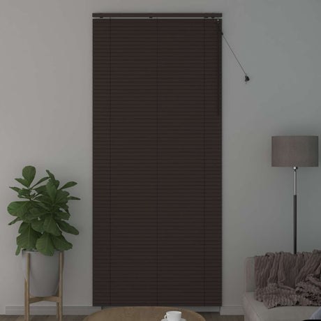 Vidaxl venetiaanse jaloezie donkerbruin 110 x 250 cm 35 mm