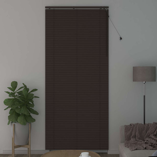 Vidaxl venetiaanse jaloezie donkerbruin 110 x 250 cm 35 mm