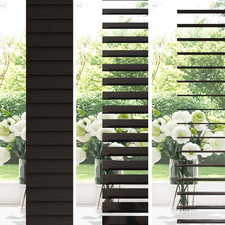 Vidaxl venetiaanse jaloezie donkerbruin 110 x 250 cm 35 mm