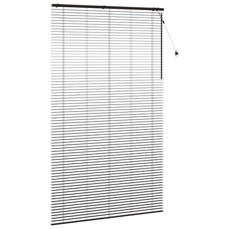 Vidaxl venetiaanse jaloezie donkerbruin 150 x 250 cm 35 mm