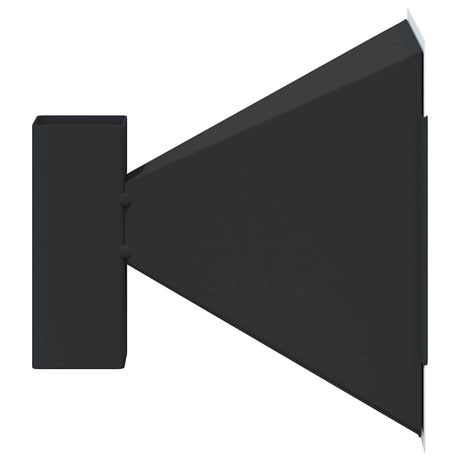 Vidaxl kogelvanger zwart 17,5 x 17,5 x 17 cm staal
