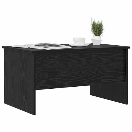 Vidaxl salontafel zwart eiken 102 x 50,5 x 46,5 cm bewerkt hout