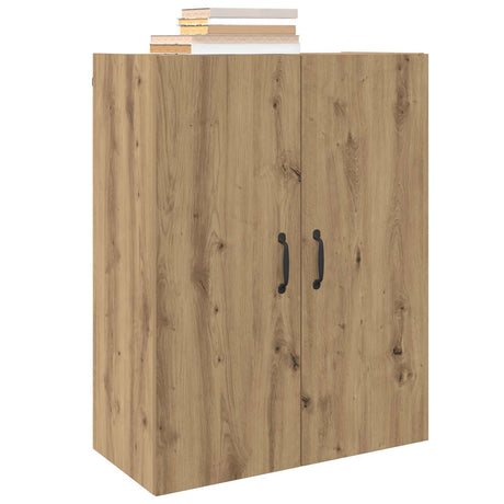 Vidaxl wandkast artisan eiken 69,5 x 34 x 90 cm bewerkt hout