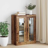 Vidaxl opbergkast wandgemonteerd oudhout 69,5 x 34 x 90 cm