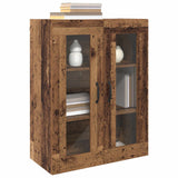 Vidaxl opbergkast wandgemonteerd oudhout 69,5 x 34 x 90 cm