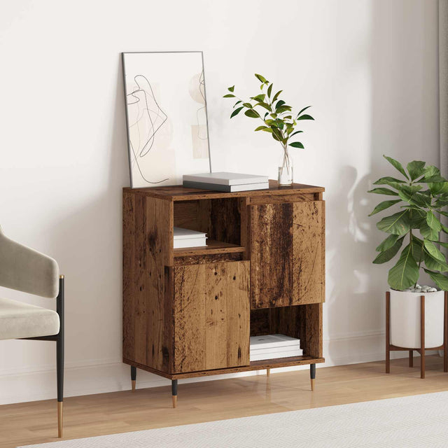 Vidaxl dressoir oudhout 60 x 35 x 70 cm