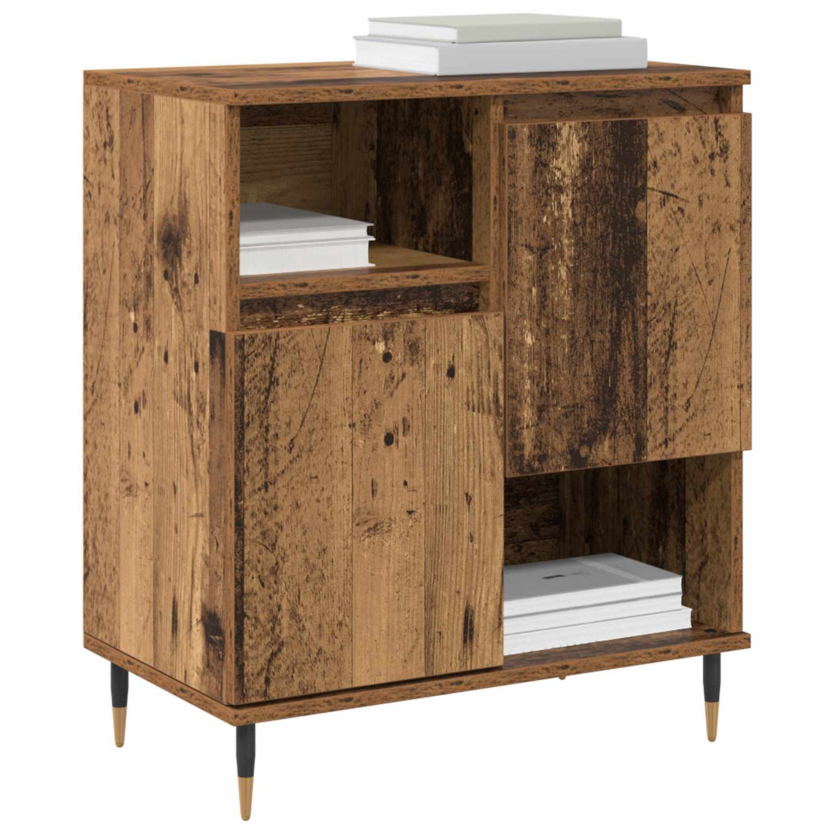 Vidaxl dressoir oudhout 60 x 35 x 70 cm