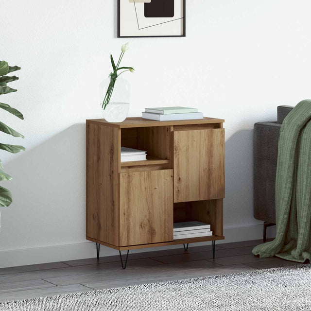 Vidaxl dressoir artisan eiken 60 x 35 x 70 cm