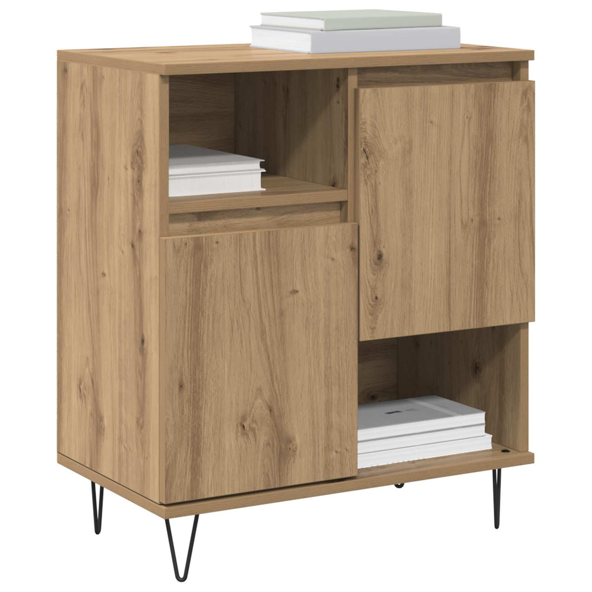 Vidaxl dressoir artisan eiken 60 x 35 x 70 cm
