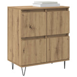 Vidaxl dressoir artisan eiken 60 x 35 x 70 cm