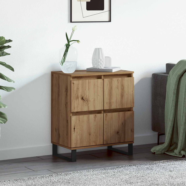 Vidaxl dressoir artisan eiken 60 x 35 x 70 cm