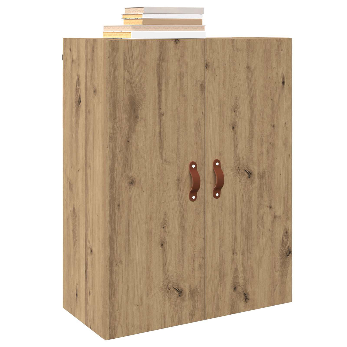 Vidaxl wandkast artisan eiken 69,5 x 34 x 90 cm bewerkt hout