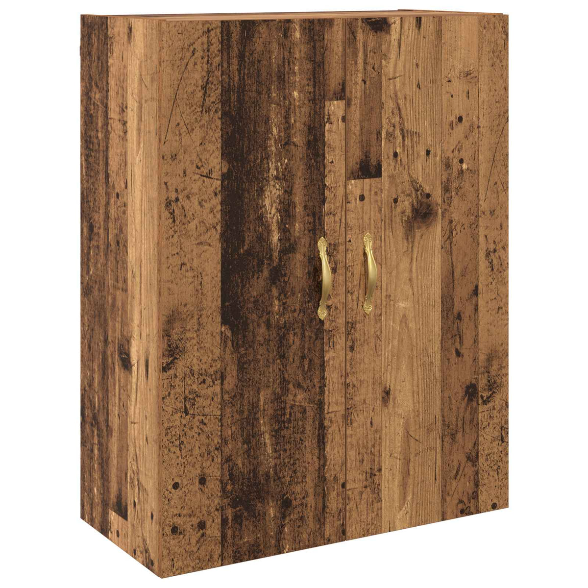Vidaxl wandkast oudhout 69,5 x 34 x 90 cm bewerkt hout