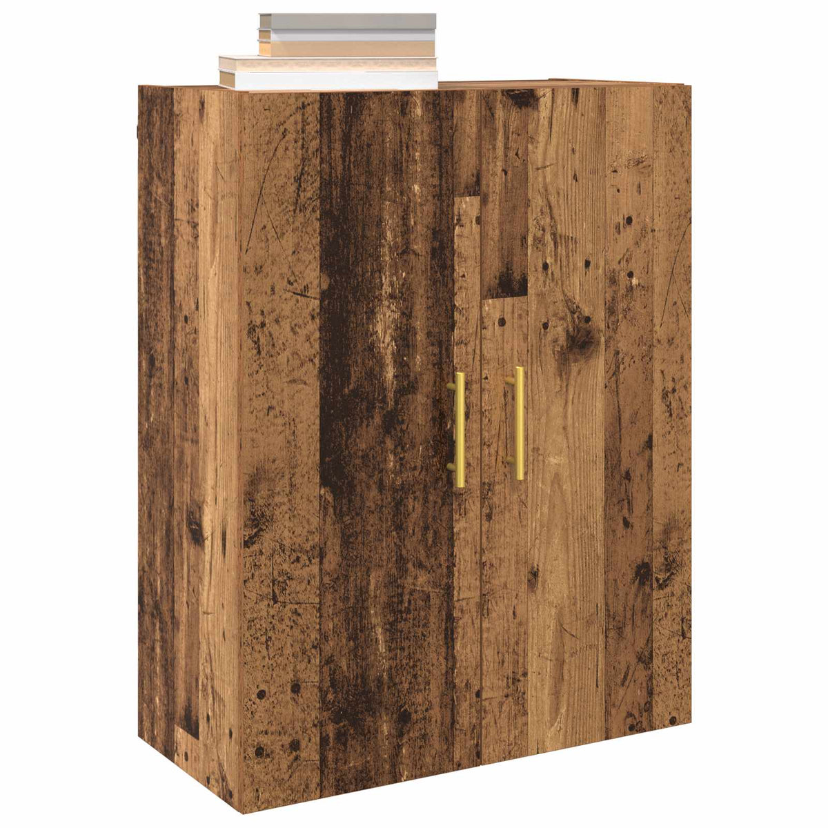Vidaxl wandkast oudhout 69,5 x 34 x 90 cm bewerkt hout