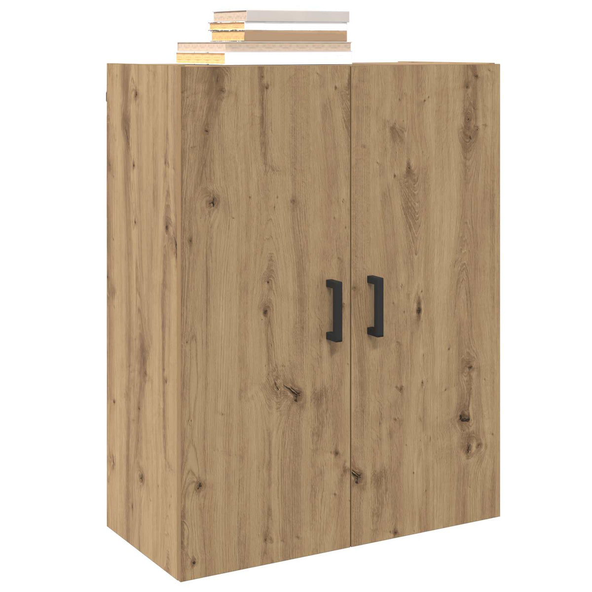 Vidaxl wandkast artisan eiken 69,5 x 34 x 90 cm bewerkt hout