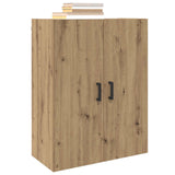Vidaxl wandkast artisan eiken 69,5 x 34 x 90 cm bewerkt hout