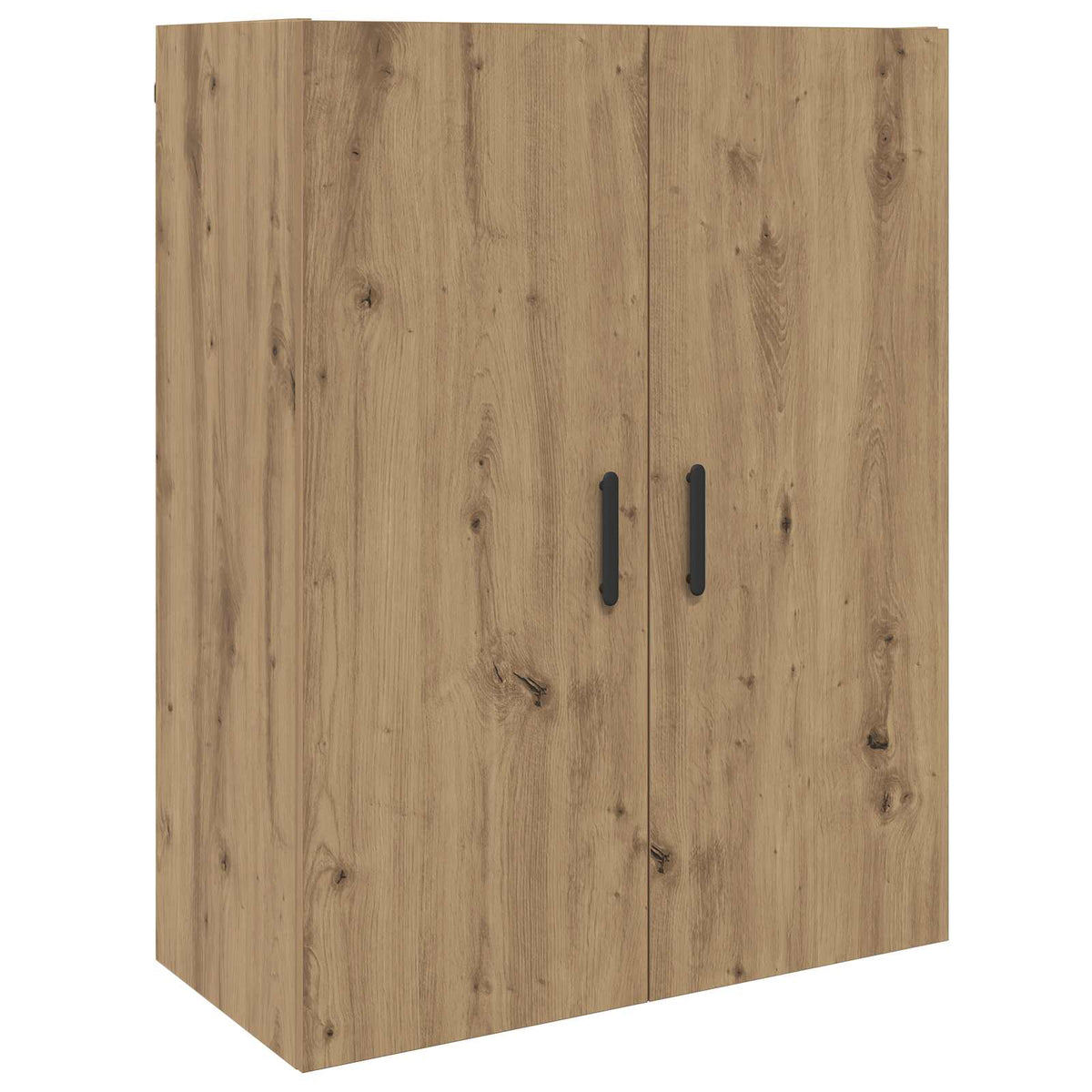 Vidaxl wandkast artisan eiken 69,5 x 34 x 90 cm bewerkt hout