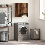 Vidaxl wandkast 60 x 31 x 70 cm bewerkt hout oudhout