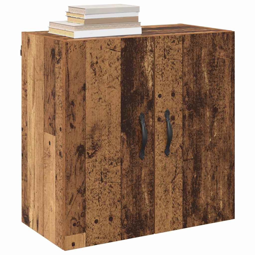 Vidaxl wandkast 60 x 31 x 60 cm bewerkt hout oudhout