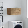 Vidaxl wandkast 60 x 36,5 x 35 cm bewerkt hout artisan eiken