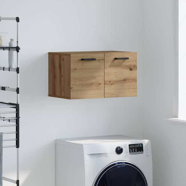 Vidaxl wandkast 60 x 36,5 x 35 cm bewerkt hout artisan eiken