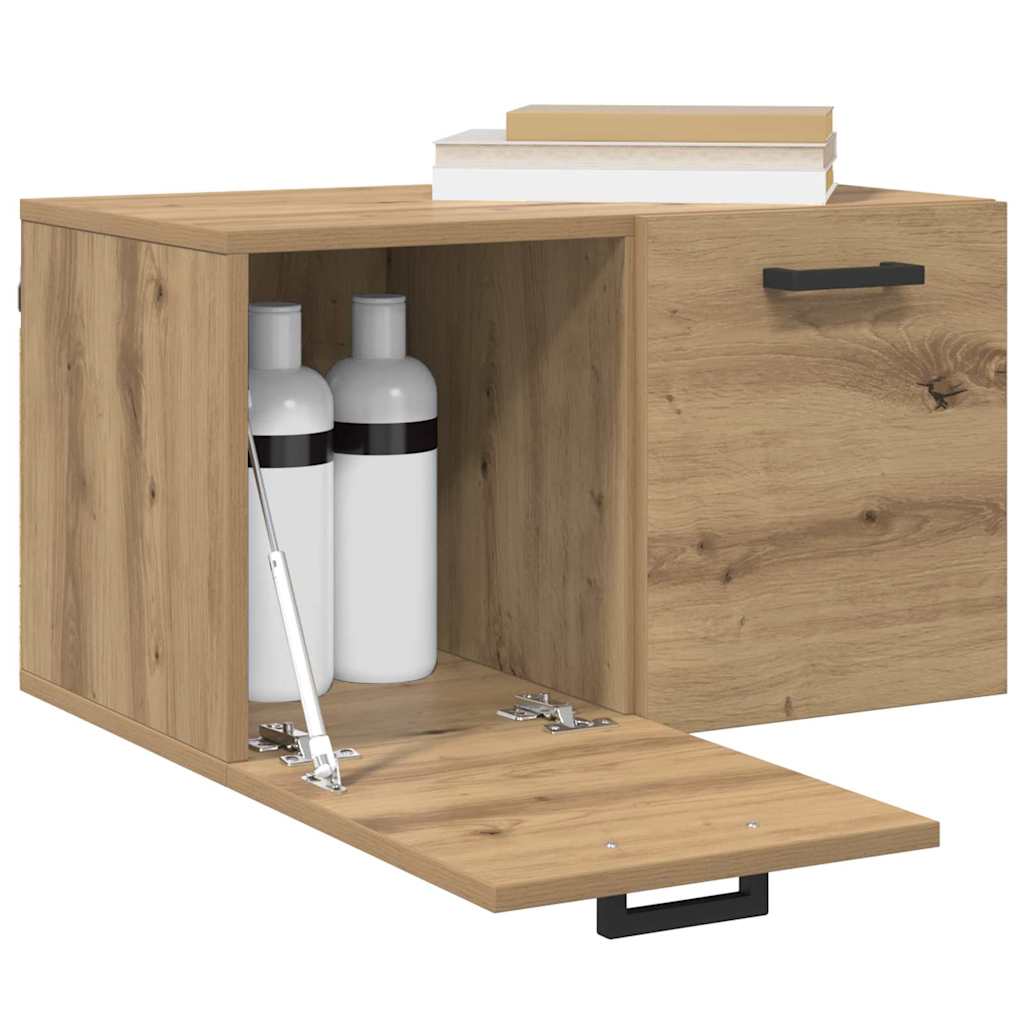 Vidaxl wandkast 60 x 36,5 x 35 cm bewerkt hout artisan eiken