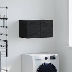 Vidaxl wandkast 60 x 36,5 x 35 cm bewerkt hout zwart eiken
