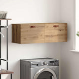 Vidaxl wandkast 100 x 36,5 x 35 cm bewerkt hout artisan eiken