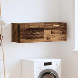 Vidaxl wandkast 100 x 36.5 x 35 cm bewerkt hout oud hout