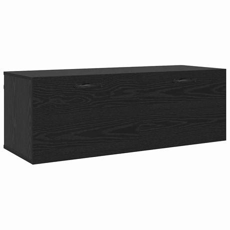 Vidaxl wandkast 100 x 36,5 x 35 cm bewerkt hout zwart eiken